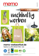 memo werbeartikelkatalog 2018